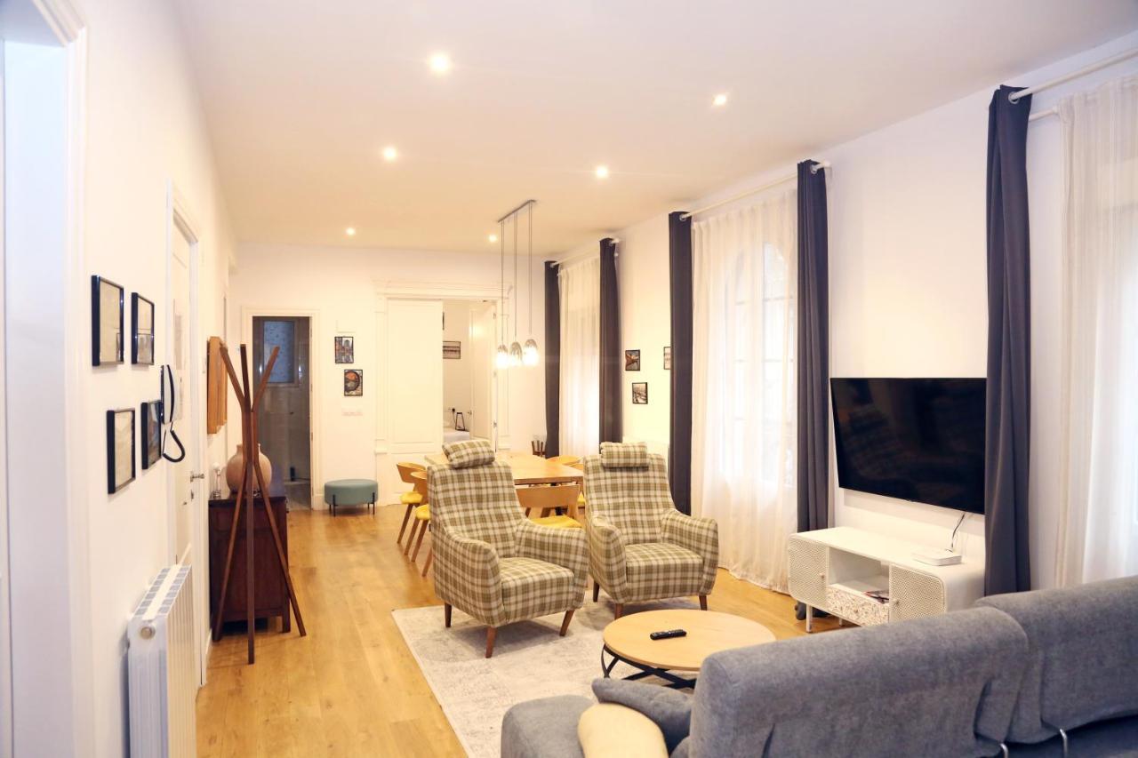 Apartament Piso Exclusivo Frente Al Casco Viejo Con Parking Gratis Bilbao Zewnętrze zdjęcie