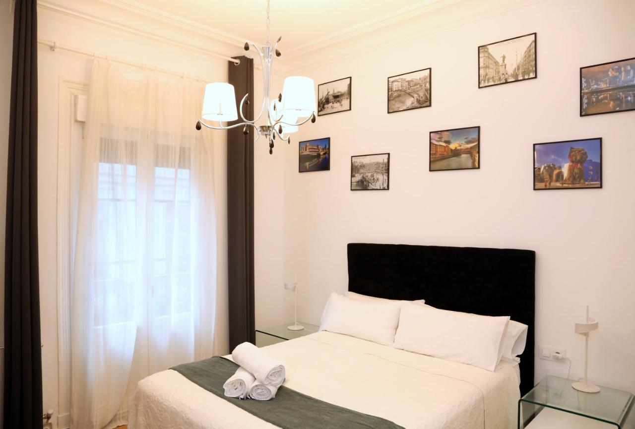 Apartament Piso Exclusivo Frente Al Casco Viejo Con Parking Gratis Bilbao Zewnętrze zdjęcie